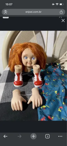 KIT CHUCKY JÁ E O MENOR PREÇO
