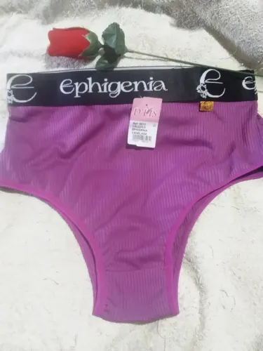 Calçola feminina canelada ephigenia ( cor roxa) Tam G