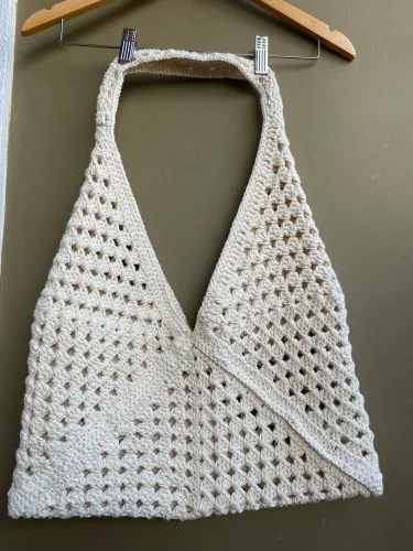bolsa de crochê