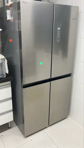 Geladeira Philco PRF500I 482L French Door Inox 4 Portas Frost Free