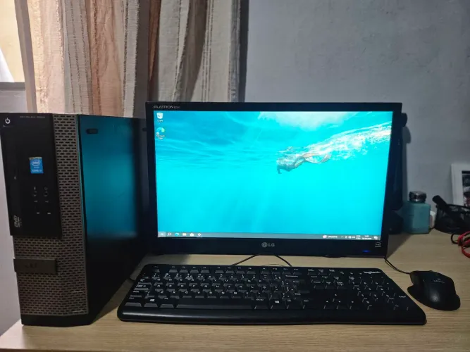 Computador completo Dell I3 8Gb Ram 500Gb HD Windows 10