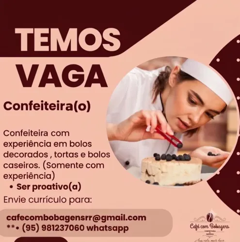 Confeiteiro e auxiliar 