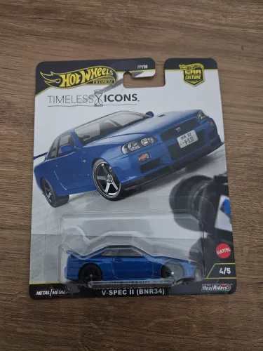 Hotwheels Nissan Skyline r34 timeless icons