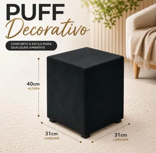PROMOÇÃO PUFF DECORATIVO