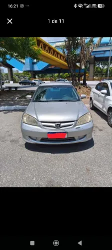 Honda Civic Sedan LX 1.7 16V 115cv Mec. 4P 2005