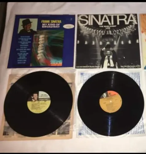 Frank Sinatra 2 Lp Disco Vinil Importados Americanos