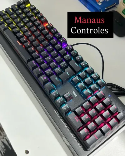 Teclado Gamer com Switch YH Blue Padrão Abnt 2 