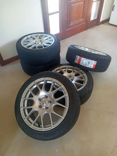Rodas 5x100 16" Carbon BBS 