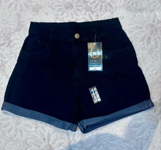 Short jeans feminino