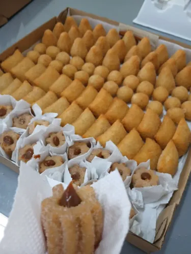 Salgados para Festa- mini- cento
