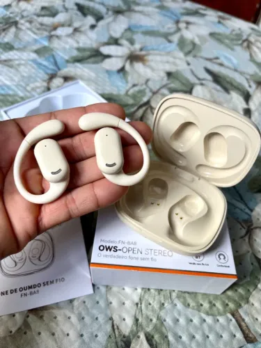 Fone Bluetooth A gold FN-BA8 OWS Open Stereo sem fio - 8 hrs de reprodução