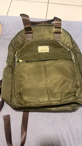 Mochila Carmen Steffens Verde Militar - Nova, Nunca Usada