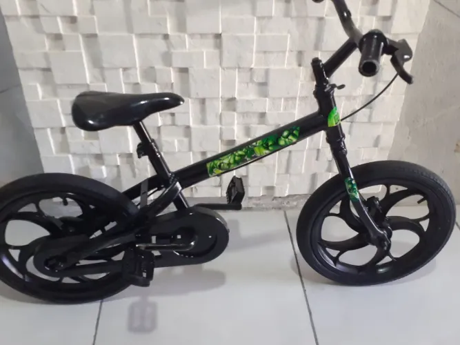 Bicicleta infantil Aro 16 com as Rodinhas