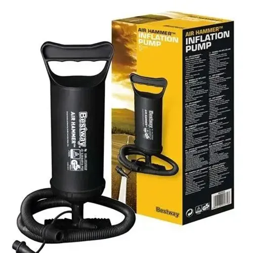 Bomba de Ar Manual Bestway Air Hammer 30cm - Completa e na caixa