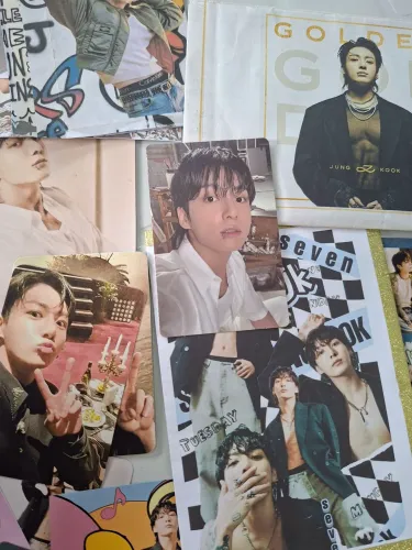 Photocard BTS jungkook oficial+ brindes fanmade kpop