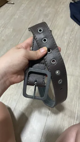 Cintos masculinos de couro Levis