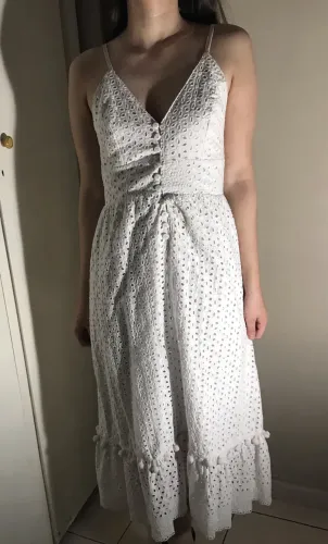 Vestido Lorena Vieira branco!!!
