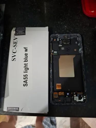 Módulo Similar Galaxy A55 semi-novo. Vai na caixa em perfeito estado