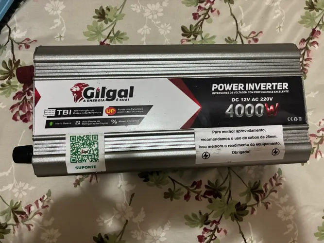 INVERSOR DE TENSÃO GIGAL POWER INVERTER 4000W