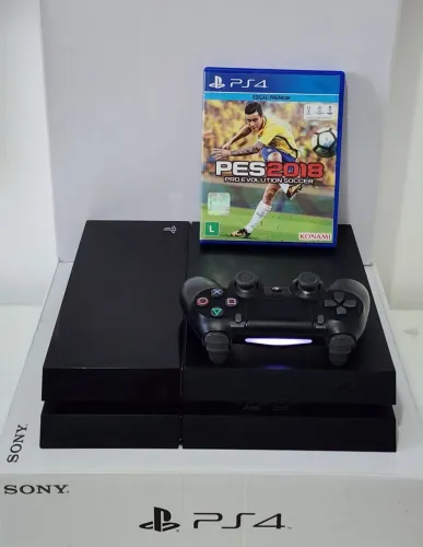 PS4 500GB c/ Garantia +Jogo de Brinde. Somos LOJA FÍSICA!