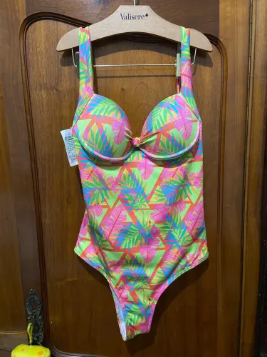 Maiô estampado colorido tamanho g ajustável 