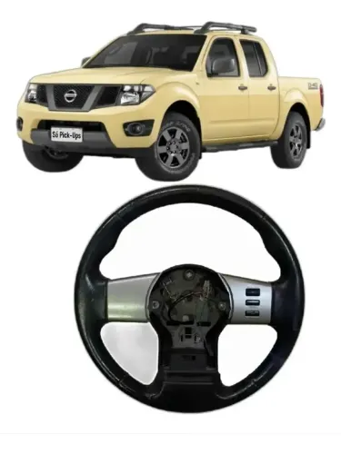 Volante Direção Com Comando Nissan Frontier 08/15 Original