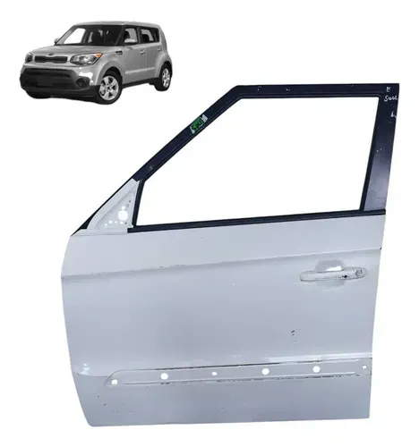 Porta Kia Soul 2009 A 2012 Dianteira Esquerda Dianteira Esquerdo Branco