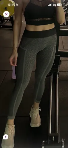 Calça lupo cinza com preto P