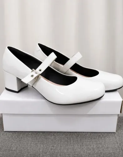 Sapato Vintage Branco