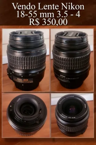 Vendo lente Nikon 18-55