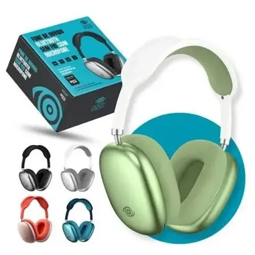 Fone De Ouvido P9 Bluetooth Sem Fio Headset Com Microfone