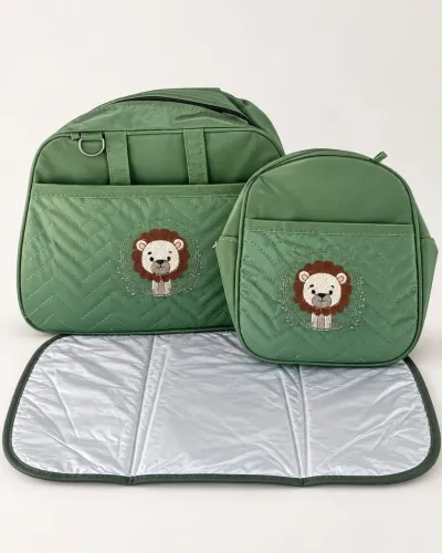 Kit Bolsa Maternidade Infantil - Leão