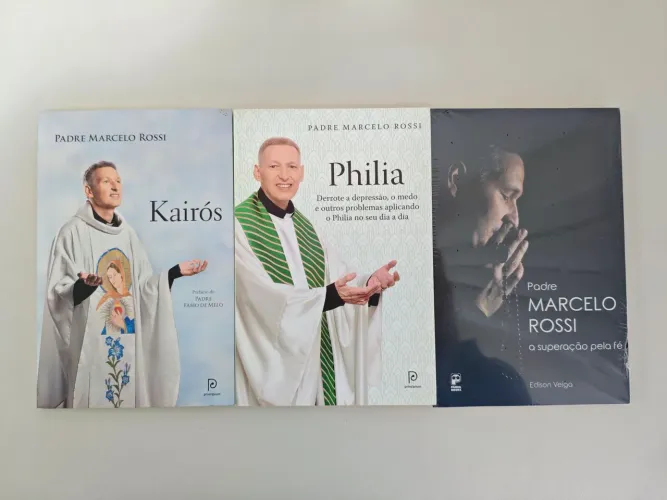 Livro Padre Marcelo Rossi kairós Philia A Superação Pela Fé