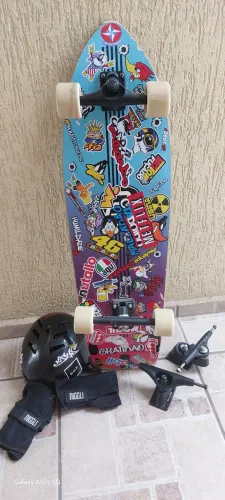 Skate simulador de surf