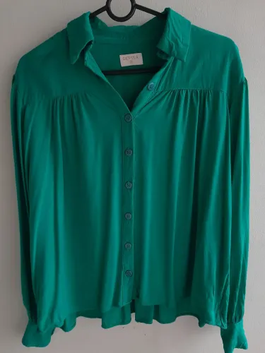 Blusa Social Verde