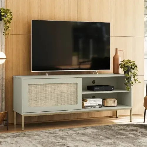 Rack Buriti Off White para TV de até 55",