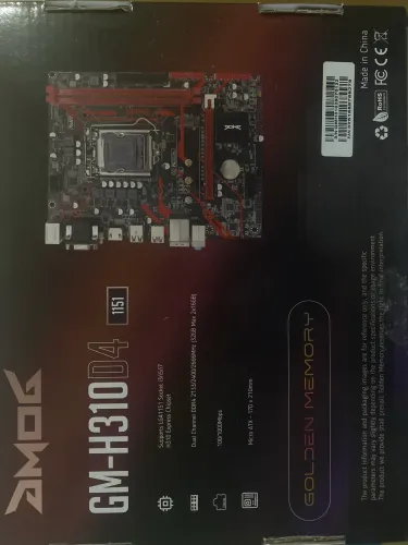 Vendo placa mae DDR4 com processador