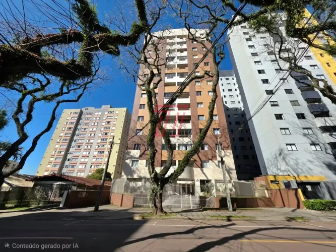 Apartamento para alugar no Portão: 3 Quartos, 1 Vagas, com 72,57 m² Ed. Clermont Ferrand