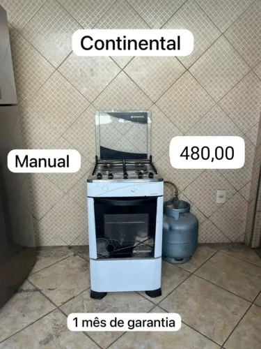 Fogão continental manual