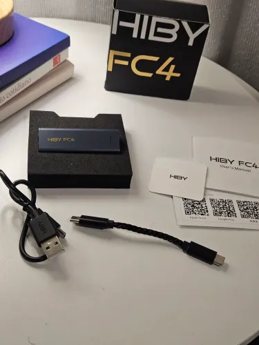 DAC amplificador fone Hiby FC4 - completo!