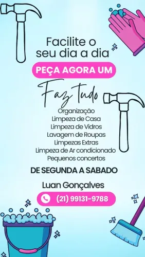 Faxinas em geral 