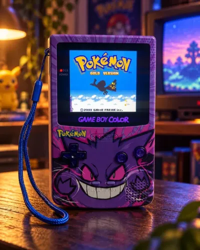 Game Boy Color Tela ips Gengar