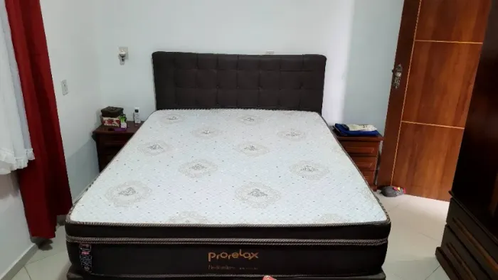 Cama box com colchão