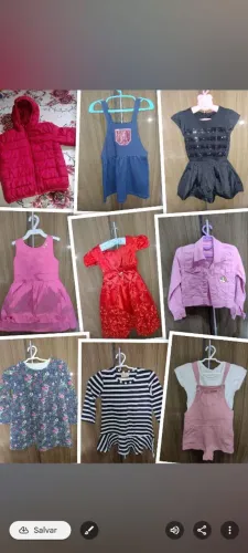 Lote de roupa infantil