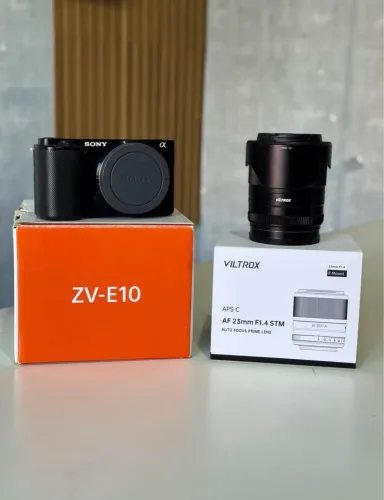 Sony ZV-E10 + Lente Viltrox 23mm f/1.4
