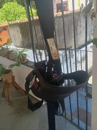 Cinto de Segurança paraquedista com apoio Lombar. 