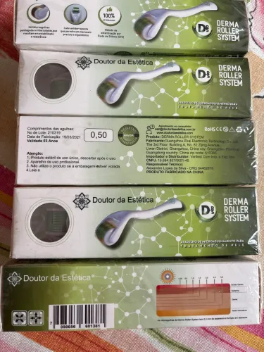 Derma Roler System- kit com 05 unidades 