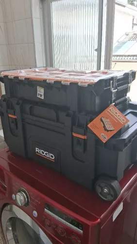 Caixa de ferramentas Rigdig,2 em uma..