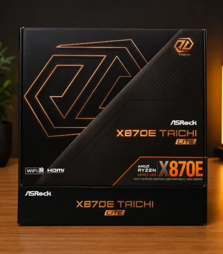 Placa Mãe ASRock X870E Taichi Lite AM5 DDR5 | Alta Performance e PCIe 5.0