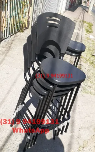 Banquetas altas novas cor preta 70 cm Frete grátis para BH
